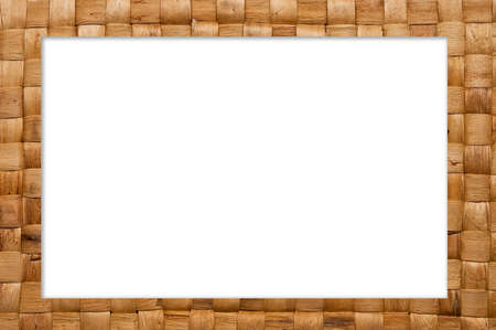 frame of weave reedの写真素材