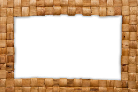 frame of weave reedの写真素材