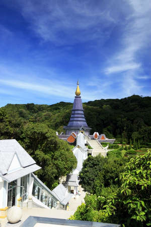 Historical pagoda, thailandの写真素材