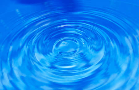 Clear water dropletの写真素材