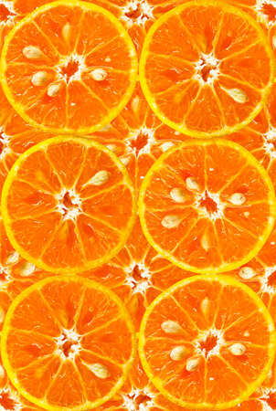 Half of orange fruit backgroundの写真素材