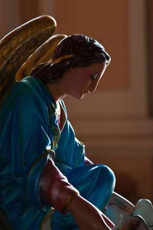 Mary catholic statueの写真素材