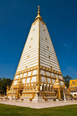 Thai ancient pagoda, Thatpranomの写真素材
