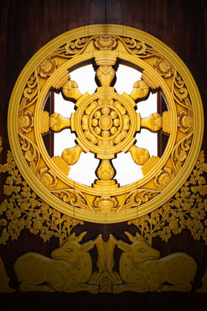 Buddhist wheelの写真素材