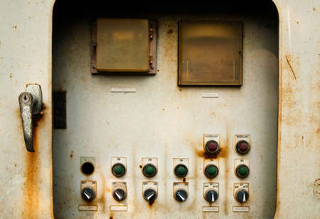 Grunge electical control box