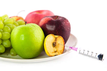 Fruit concept, isolate on whiteの写真素材