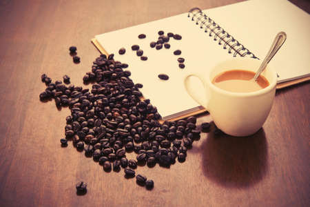 Grunge of coffee conceptの写真素材