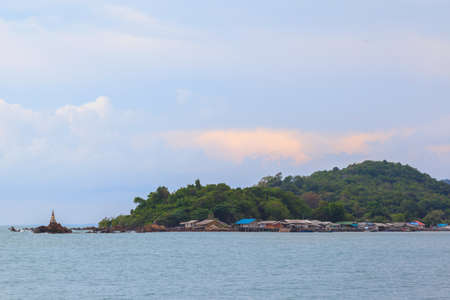 Fisherman homestay in middle island seascapeの写真素材