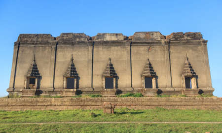 Ancient historic temple in Thailandの写真素材
