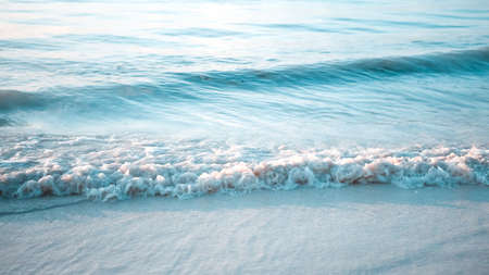 The ocean coast in the tropics in the afternoon. の写真素材
