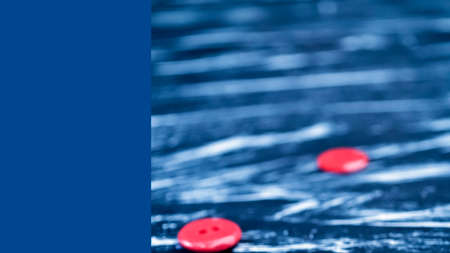 Buttons for clothing and sewing on the table. Decorative items oの写真素材