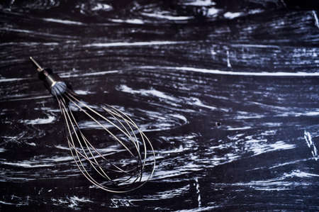 Whisk for cooking food and cooking for women.の写真素材