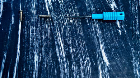 Screwdrivers to repair lying on the table. Mens housework. Fixの写真素材