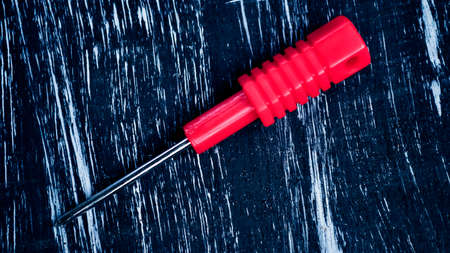 Screwdrivers to repair lying on the table. Mens housework.の写真素材