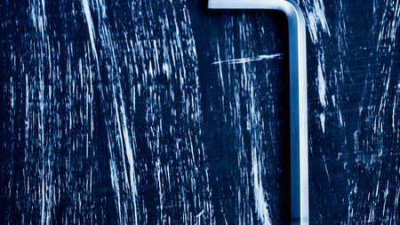 Hexagon for repair work lying on the table.の写真素材