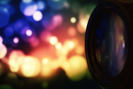 Camera accessories professional photography lensesの写真素材