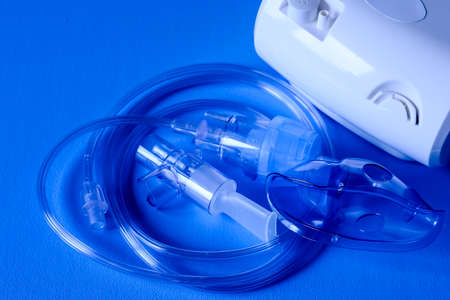 Medical nebulizer for the treatment of bronchitis.の写真素材