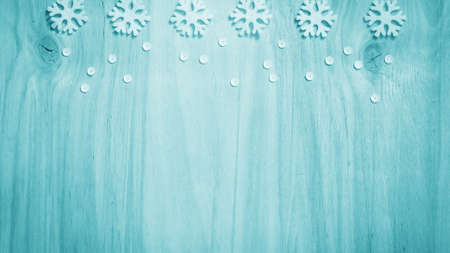 Christmas gifts and decorations on the table. Decorative elementの写真素材