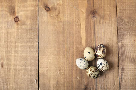 Eggs in the village on the table. The farms products. Fresh fooの写真素材