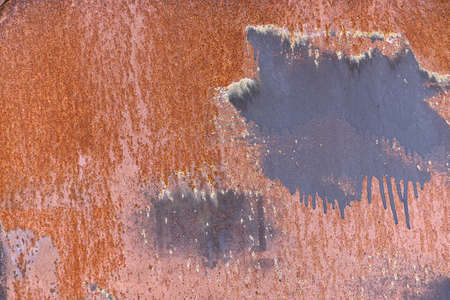 The texture of the metal doors