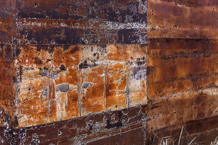 The texture of the metal doorsの写真素材