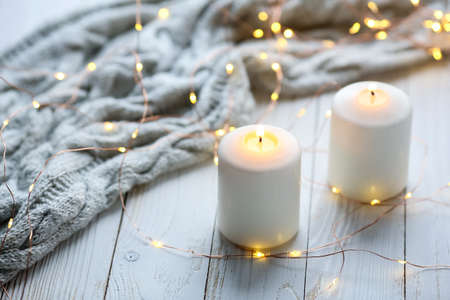 Cocoa with marshmallows for the new year.Delicious dessert and dの写真素材