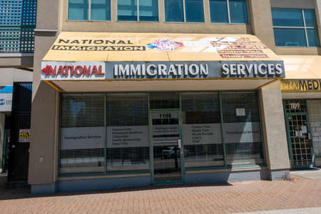 Facade of the Amazon store in Cape Town, South Africaの写真素材