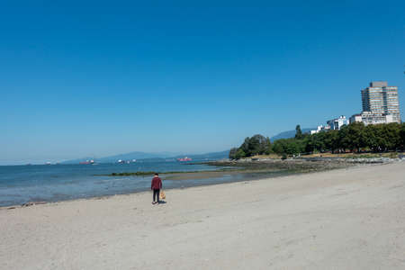 Beach in the city of Sochi, Krasnodar Kraiの写真素材