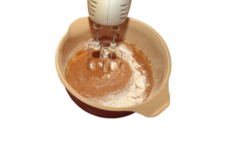 mixing products with a mixer