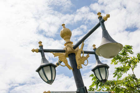 lamp in park