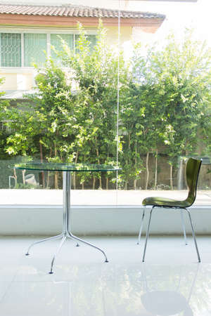 Living room table  chair