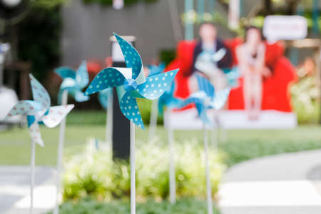 turbine blueの写真素材