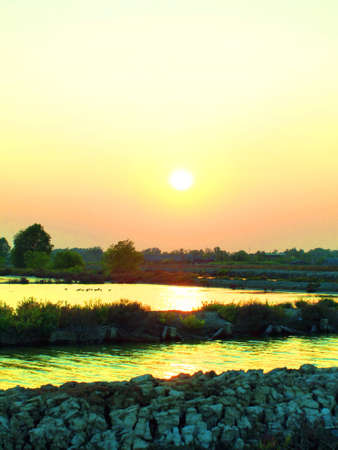Stock Photo- Sunset of Thailandの写真素材
