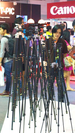BANGKOK,THAILAND-DECEMBER 2 : Unidentified People in Photo Fair 2012 on DECEMBER 2,2012 in BANGKOK,THAILAND.のeditorial素材