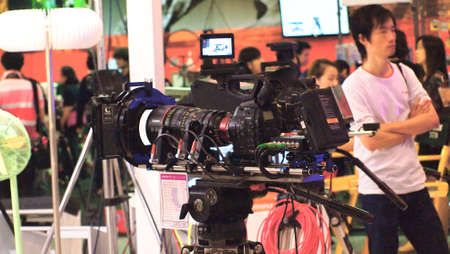 BANGKOK,THAILAND-DECEMBER 2 : Unidentified People in Photo Fair 2012 on DECEMBER 2,2012 in BANGKOK,THAILAND.のeditorial素材