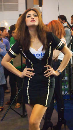 BANGKOK,THAILAND-DECEMBER 2 : Unidentified People in Photo Fair 2012 on DECEMBER 2,2012 in BANGKOK,THAILAND.のeditorial素材