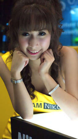 BANGKOK,THAILAND-DECEMBER 2 : Unidentified People in Photo Fair 2012 on DECEMBER 2,2012 in BANGKOK,THAILAND.のeditorial素材