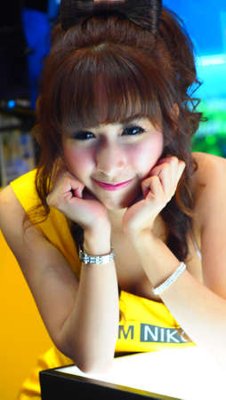 BANGKOK,THAILAND-DECEMBER 2 : Unidentified People in Photo Fair 2012 on DECEMBER 2,2012 in BANGKOK,THAILAND.のeditorial素材