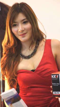 BANGKOK,THAILAND-DECEMBER 2 : Unidentified People in Photo Fair 2012 on DECEMBER 2,2012 in BANGKOK,THAILAND.のeditorial素材