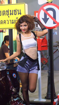 BANGKOK,THAILAND-DECEMBER 2 : Unidentified People in Photo Fair 2012 on DECEMBER 2,2012 in BANGKOK,THAILAND.のeditorial素材