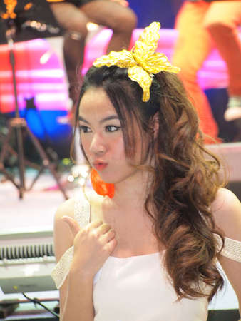 BANGKOK,THAILAND-DECEMBER 2 : Unidentified People in Photo Fair 2012 on DECEMBER 2,2012 in BANGKOK,THAILAND.のeditorial素材