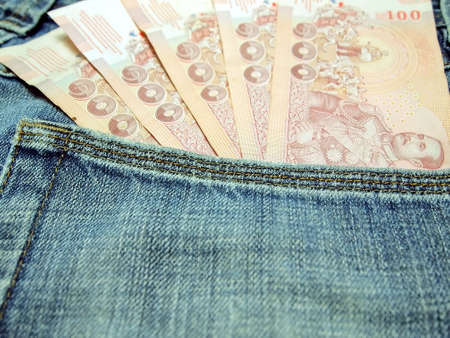 Money pocketsの写真素材