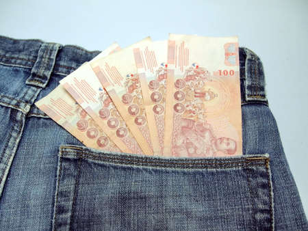 Money pocketsの写真素材