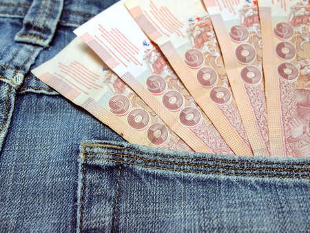 Money pocketsの写真素材