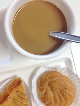 Coffee and Thai sweetの写真素材