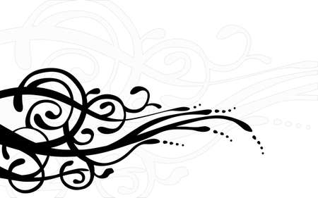 Floral background templateのイラスト素材
