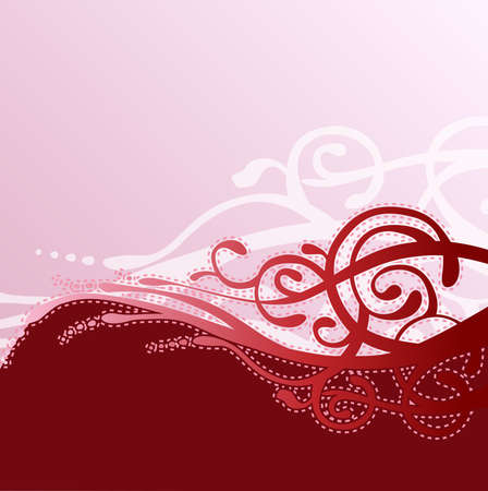 Floral background templateのイラスト素材