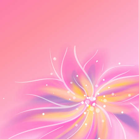 Shiny pink flower backgroundのイラスト素材