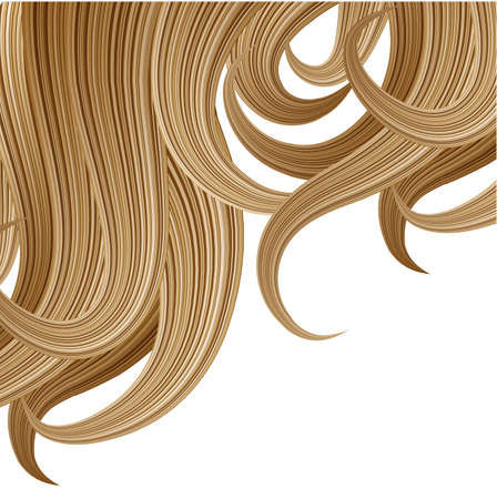 Hair style and haircare design templateのイラスト素材
