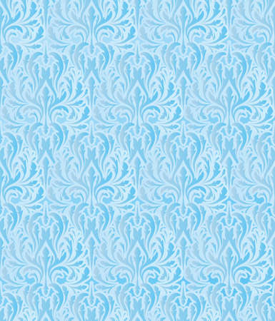 Damask seamless patternのイラスト素材